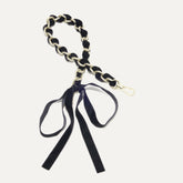 The Shoulder Strap - Velvet Black Chain