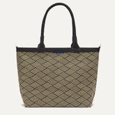 The Lightweight Zip Tote - Polar Zig Zag
