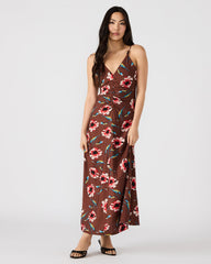 MONROE DRESS BROWN