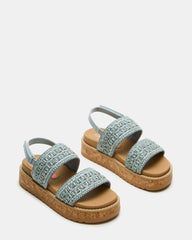 KIDS' BUGGY BLUE