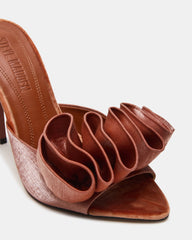 AFFINITY RUST SATIN