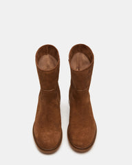 BATES BROWN SUEDE
