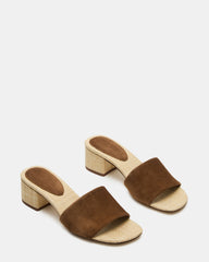 HAILEE CHESTNUT SUEDE