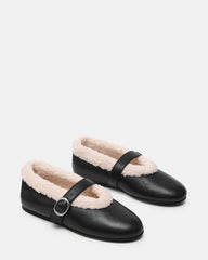LODGE BLACK LEATHER