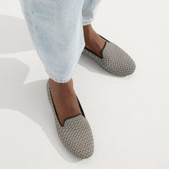 The Loafer - Slate Herringbone