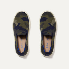 The Kids Sneaker - Spruce Camo