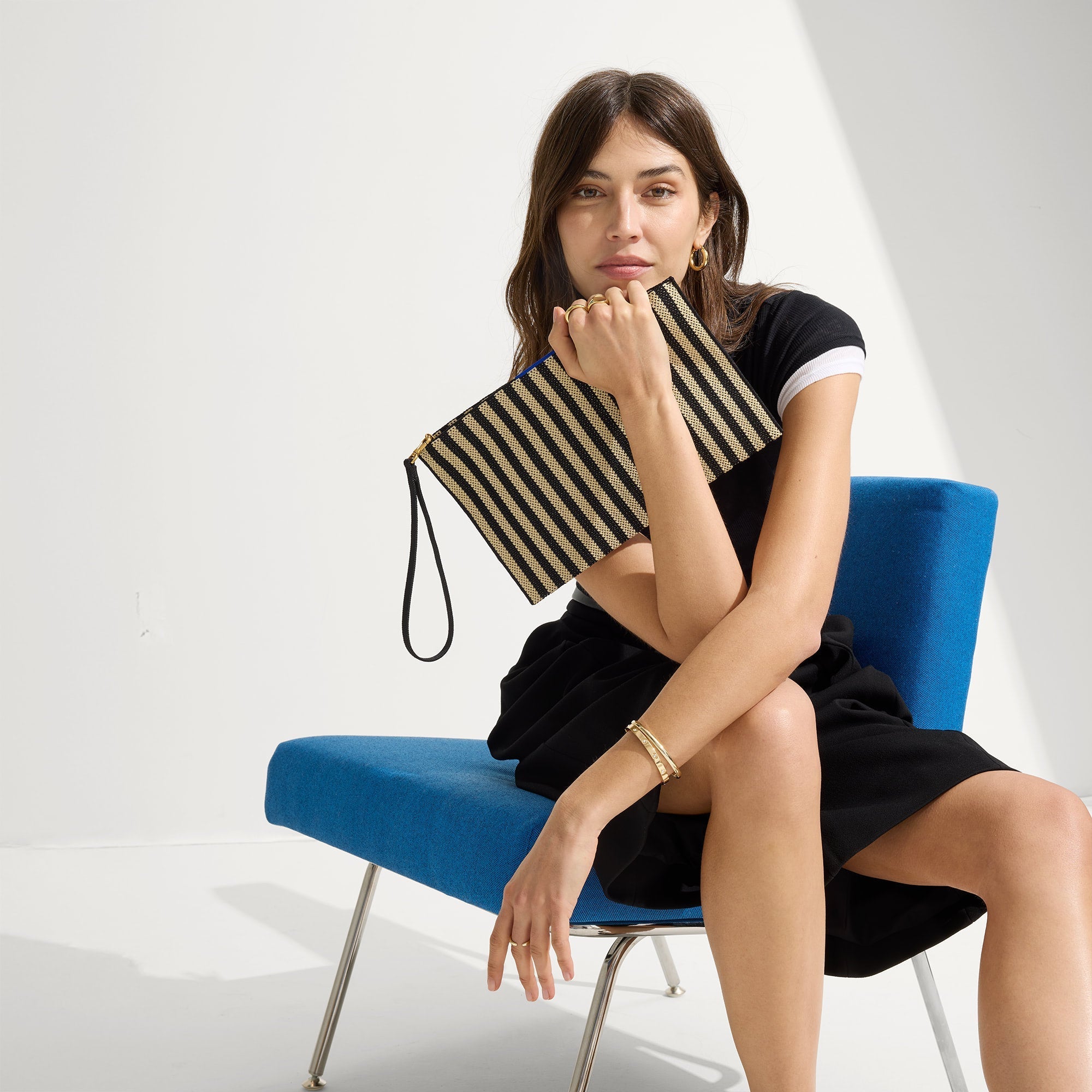 The Wristlet - Black Tie