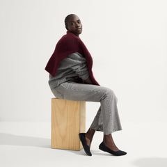 The Point II - Black Bouclé