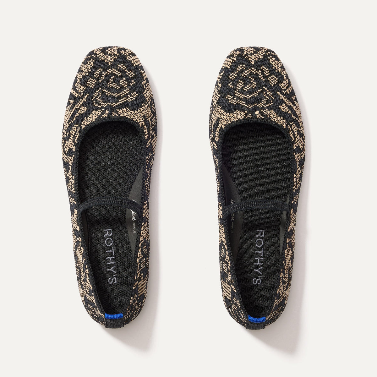 The Max Square Mary Jane - Chantilly Noir