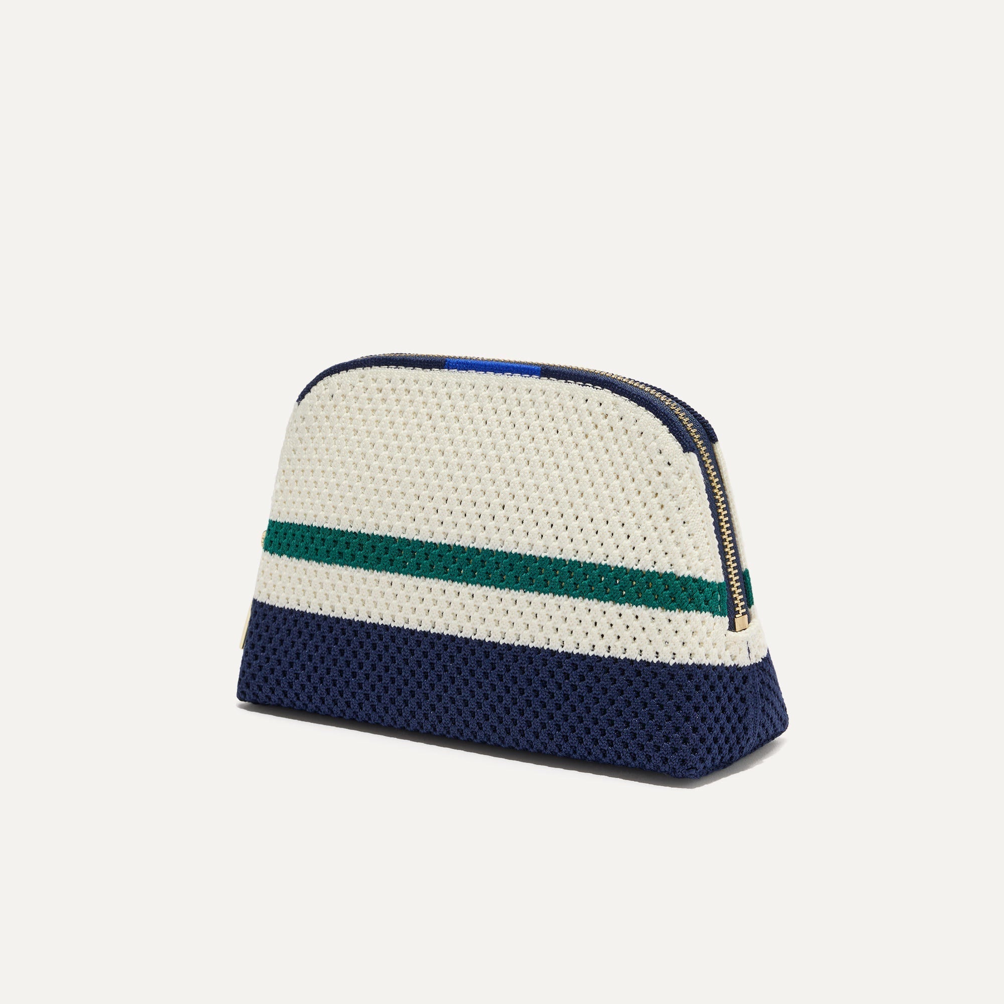 The small pouch of The Vanity Set in Volley shown in diagonal view.