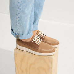 The Ravello Boat Shoe - Nautical Brown
