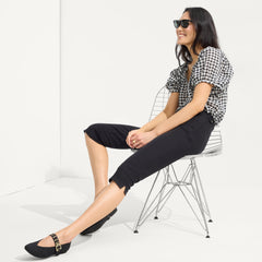 The Max Buckle Mary Jane - Black Mesh