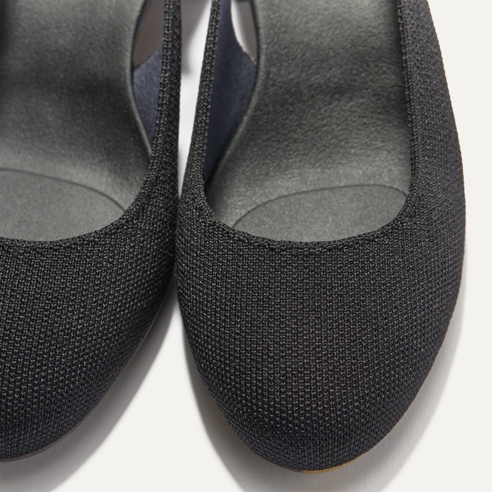 The Heel Ballet Slingback - Black