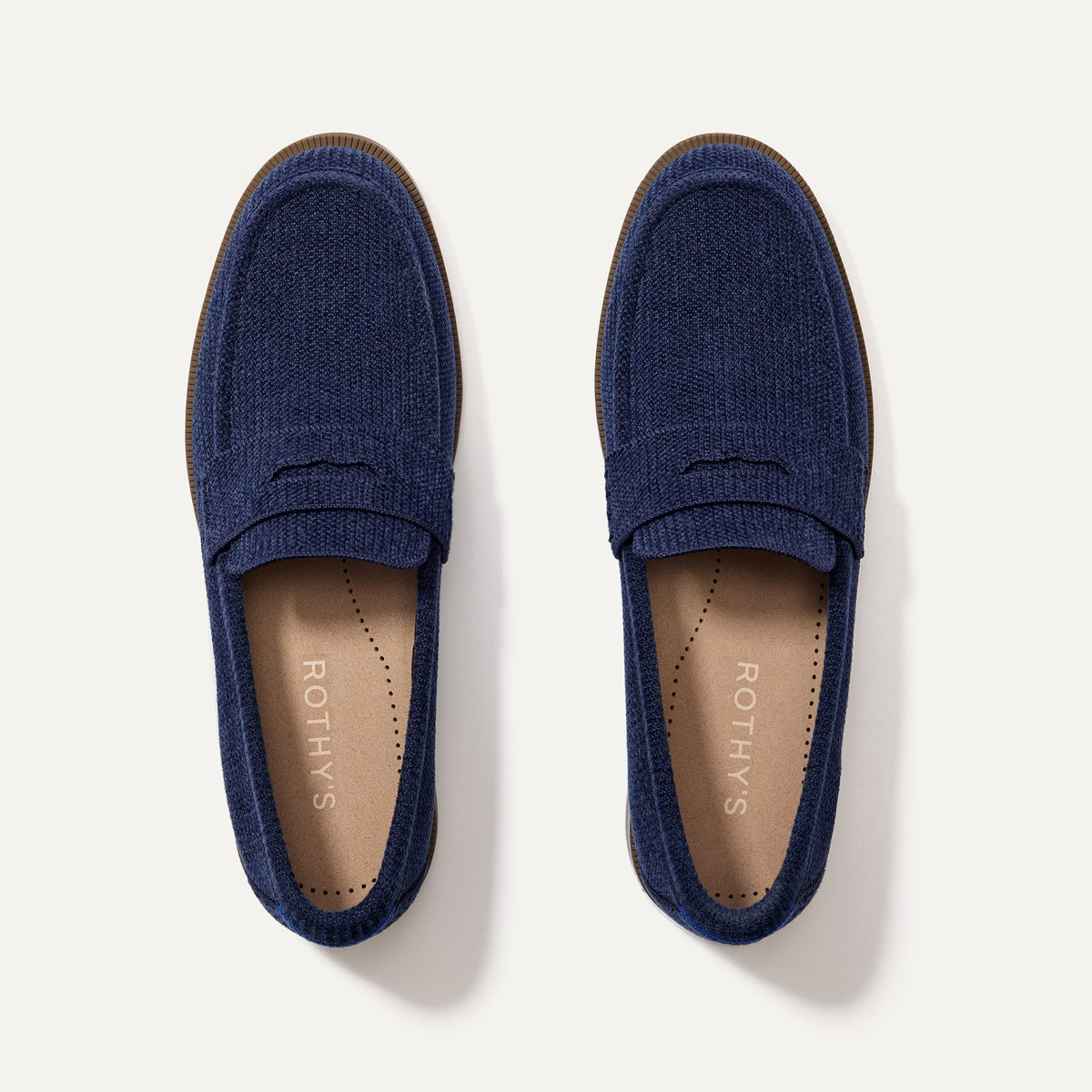 The ReVelvet™ Penny Loafer - ReVelvet™ Navy