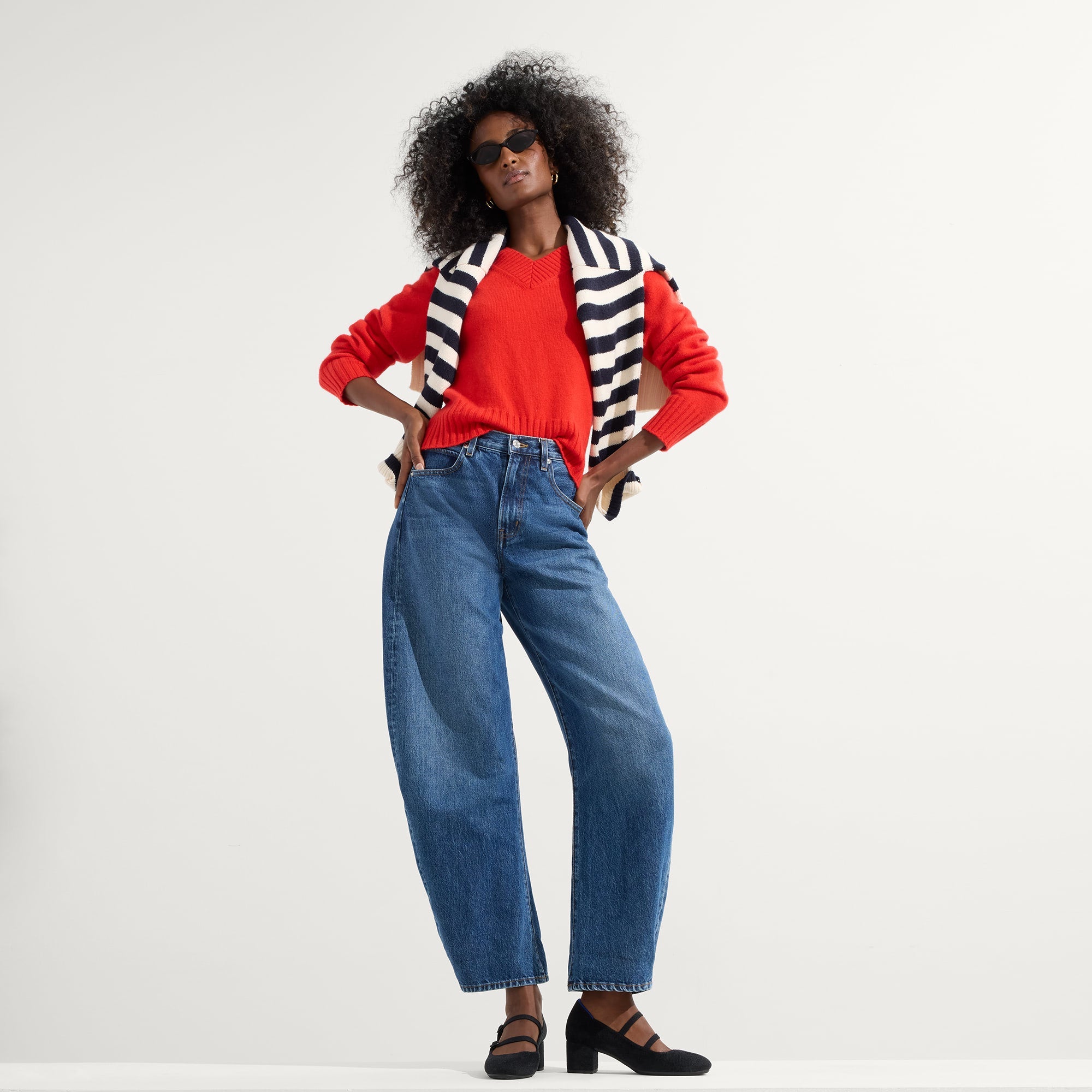 The ReVelvet™ Double Buckle Mary Jane Heel - ReVelvet™ Black