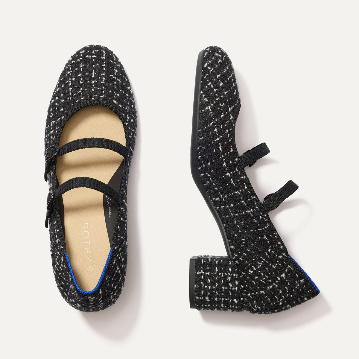 The Double Buckle Mary Jane Heel - Twilight Tweed