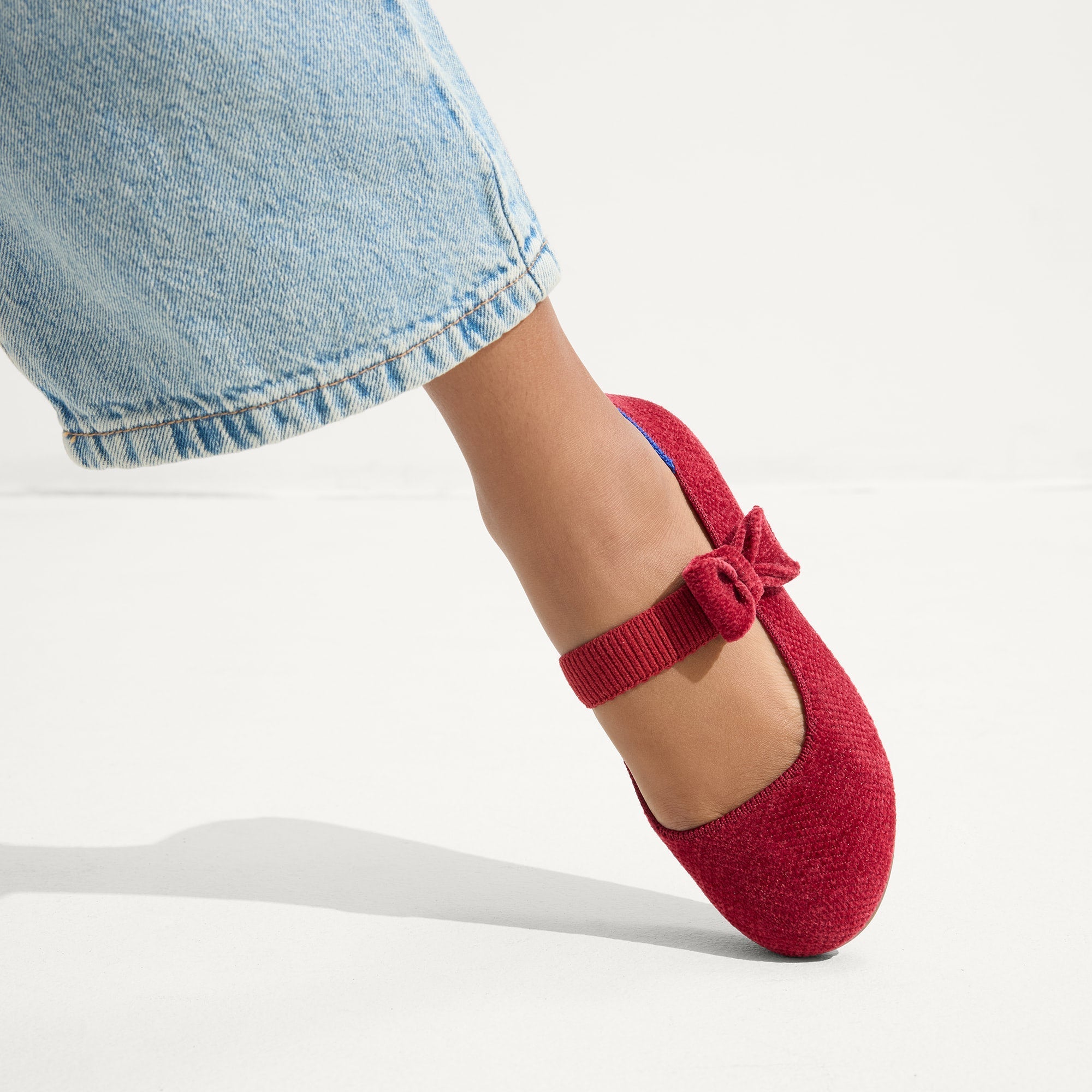 The Kids ReVelvet™ Tux Bow Mary Jane - ReVelvet™ Ruby