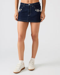 BRIELLIA SKIRT BIJOU BLUE