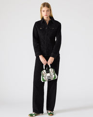 VIPER SNEAKER & DIEGO BAG GREEN METALLIC BUNDLE