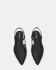 ALANDRIA BLACK RAFFIA