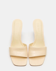 CURCIO BEIGE CROCODILE