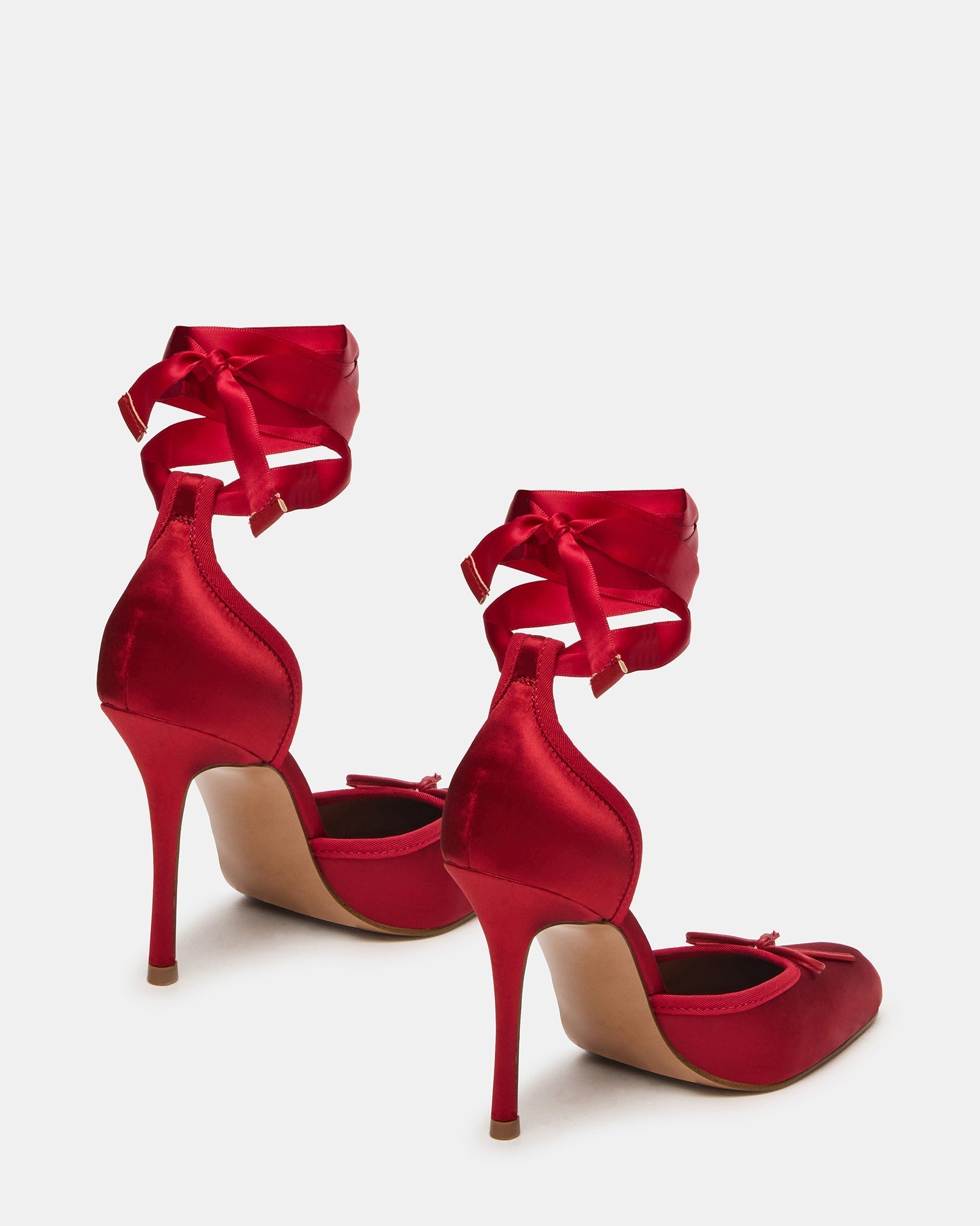 LARINA RED SATIN