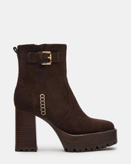 SUMMIT DARK BROWN SUEDE