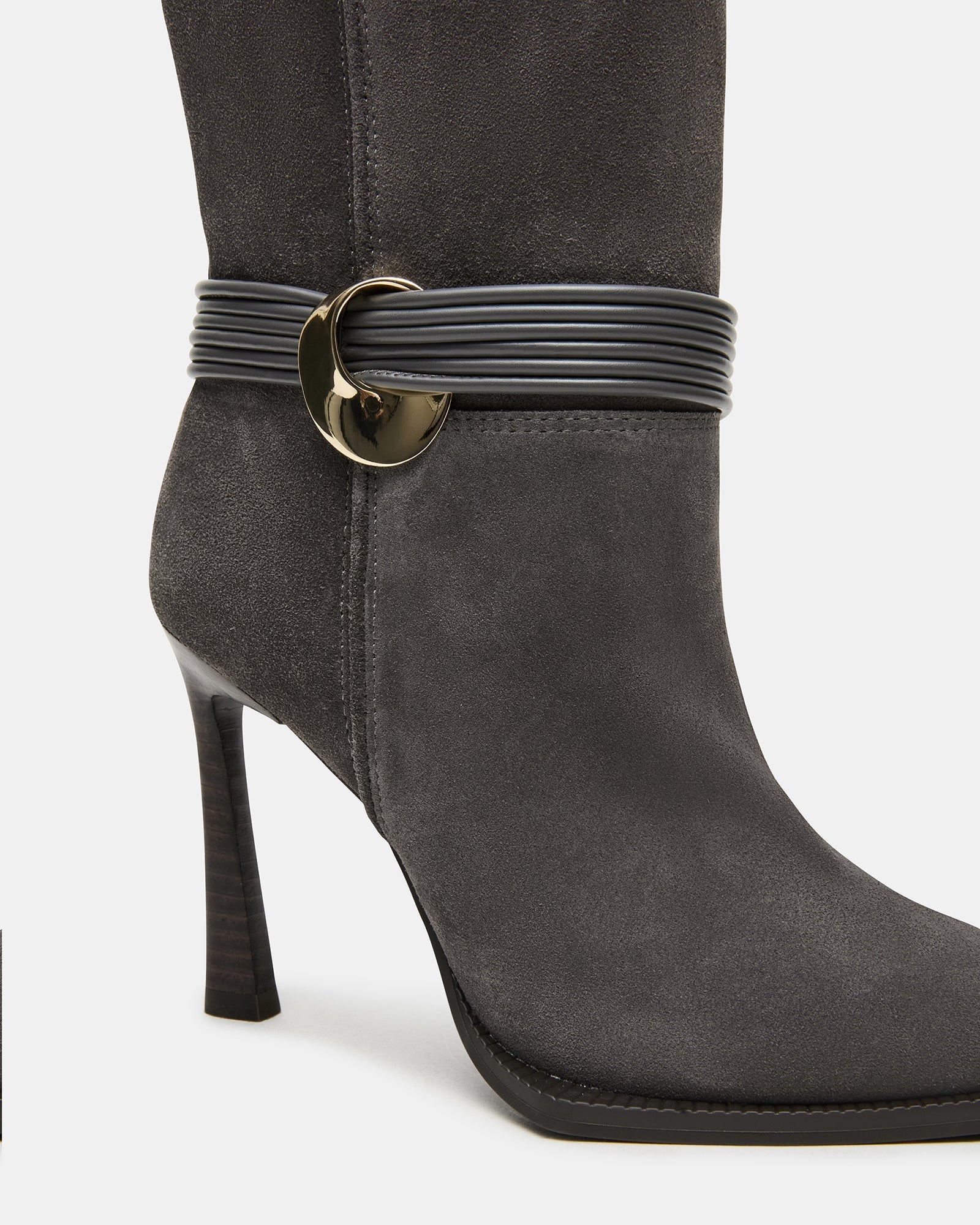 KYNDALL GREY SUEDE